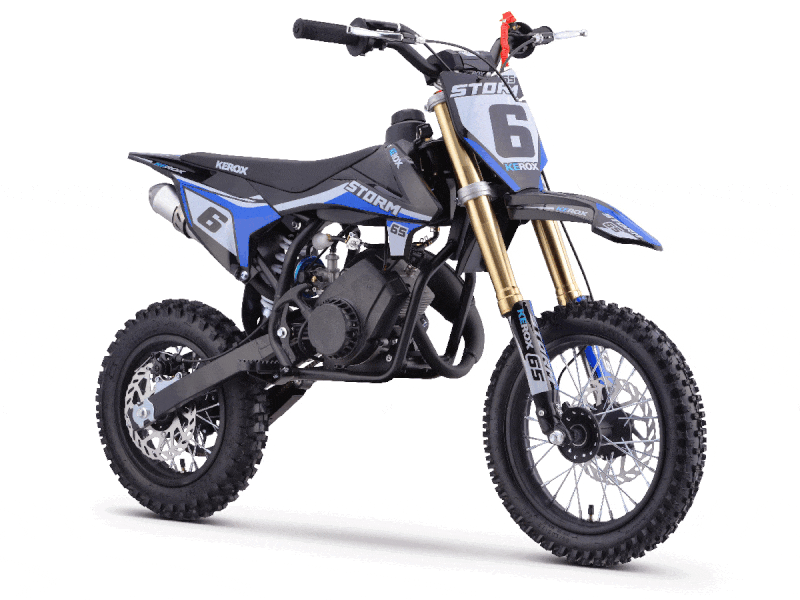Pocket bike Storm 65cc Bleu